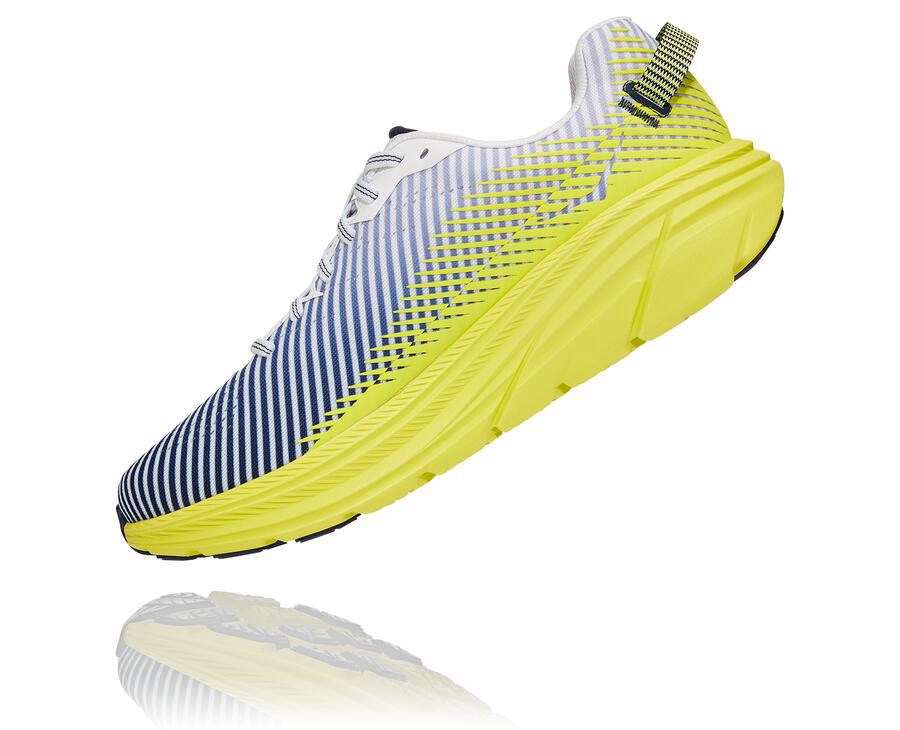 Hoka One One Tenisky Panske Biele/Modre - Rincon 2 - 64729-TZIX